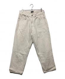 HUF（ハフ）の古着「デニムパンツ」｜ホワイト