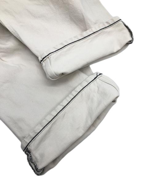 HUF（ハフ）HUF (ハフ) デニムパンツ ホワイト サイズ:SIZE 34の古着・服飾アイテム