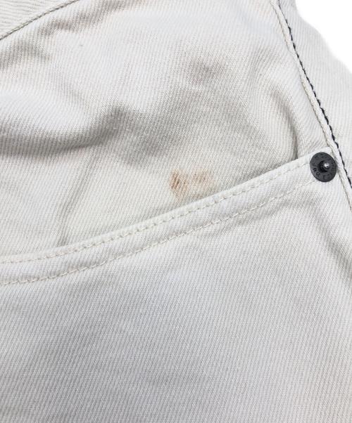 HUF（ハフ）HUF (ハフ) デニムパンツ ホワイト サイズ:SIZE 34の古着・服飾アイテム