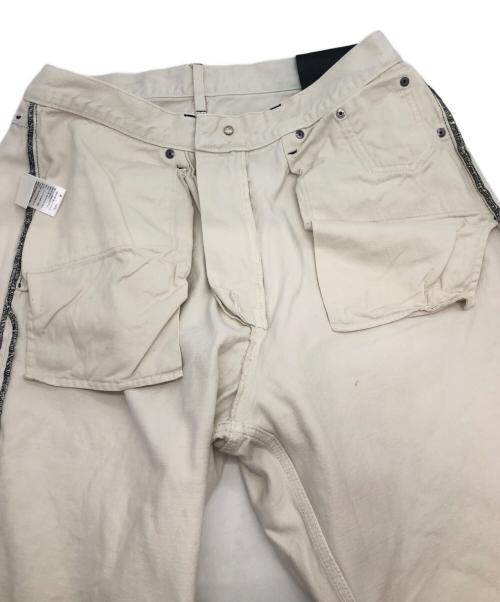 HUF（ハフ）HUF (ハフ) デニムパンツ ホワイト サイズ:SIZE 34の古着・服飾アイテム