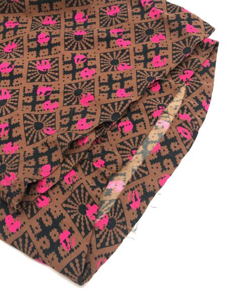ne quittez pas（ヌキテパ）ne quittez pas (ヌキテパ) オールインワン ブラウン×ピンク サイズ:不明の古着・服飾アイテム