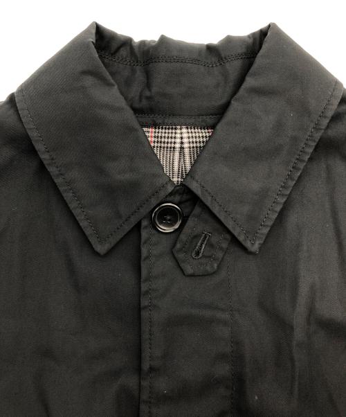 BEAMS（ビームス）BEAMS (ビームス) ステンカラーコート ブラック サイズ:SIZE Mの古着・服飾アイテム