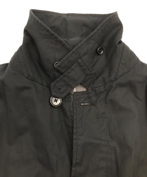 BEAMS（ビームス）BEAMS (ビームス) ステンカラーコート ブラック サイズ:SIZE Mの古着・服飾アイテム