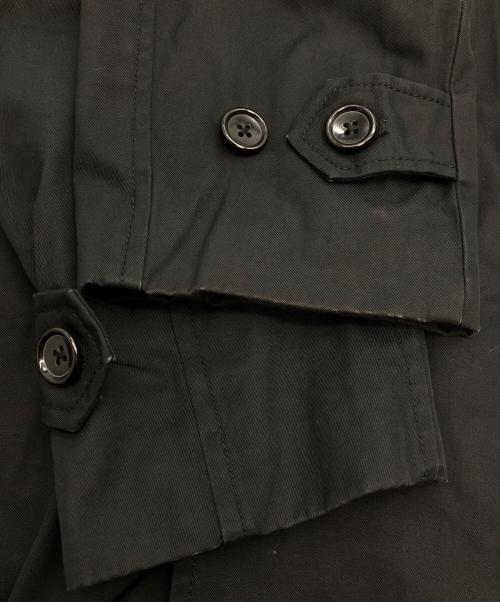 BEAMS（ビームス）BEAMS (ビームス) ステンカラーコート ブラック サイズ:SIZE Mの古着・服飾アイテム