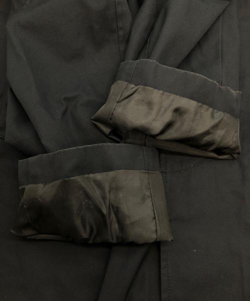 BEAMS（ビームス）BEAMS (ビームス) ステンカラーコート ブラック サイズ:SIZE Mの古着・服飾アイテム