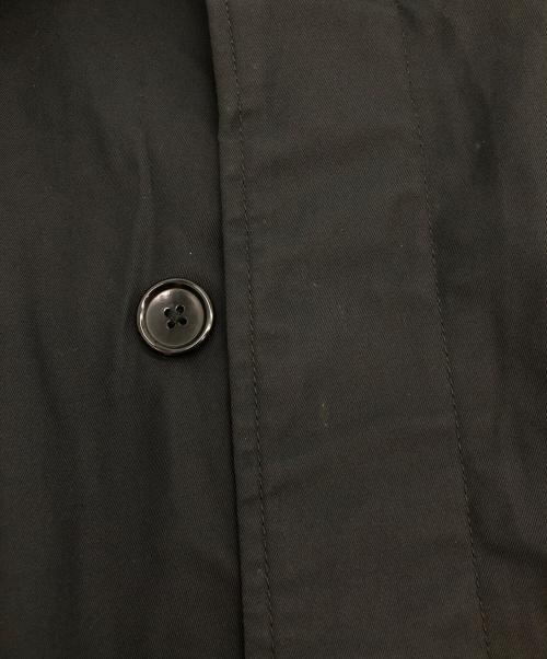 BEAMS（ビームス）BEAMS (ビームス) ステンカラーコート ブラック サイズ:SIZE Mの古着・服飾アイテム