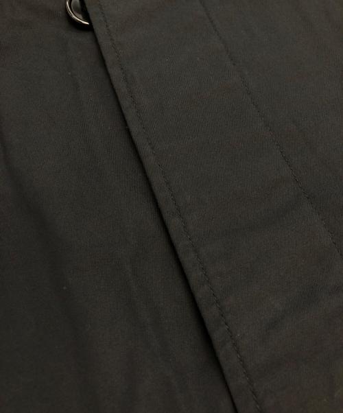 BEAMS（ビームス）BEAMS (ビームス) ステンカラーコート ブラック サイズ:SIZE Mの古着・服飾アイテム