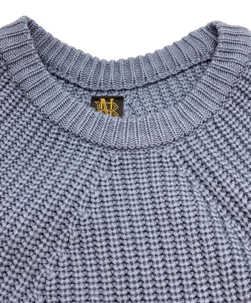 BATONER（バトナ―）BATONER (バトナ―) 厚手ニット ブルー サイズ:1の古着・服飾アイテム