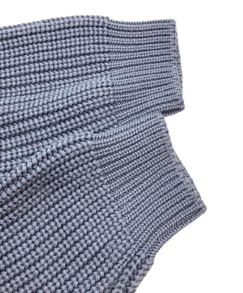 BATONER（バトナ―）BATONER (バトナ―) 厚手ニット ブルー サイズ:1の古着・服飾アイテム