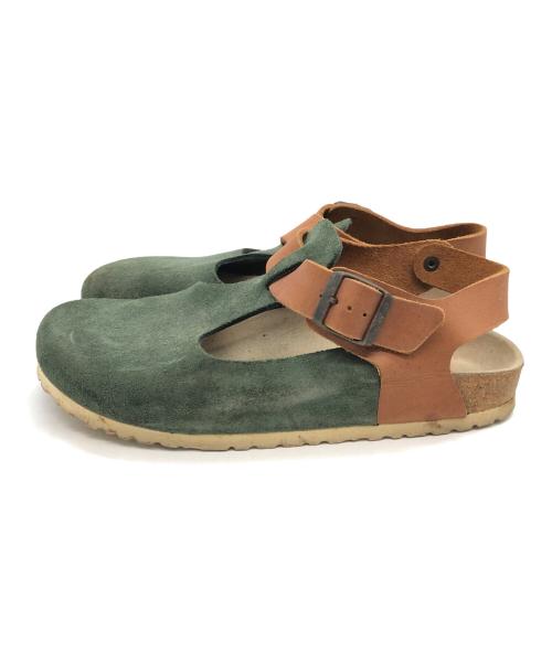 BIRKENSTOCK（ビルケンシュトック）BIRKENSTOCK (ビルケンシュトック) パリ　サンダル グリーン サイズ:SIZE 26.5cmの古着・服飾アイテム