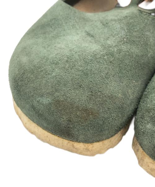 BIRKENSTOCK（ビルケンシュトック）BIRKENSTOCK (ビルケンシュトック) パリ　サンダル グリーン サイズ:SIZE 26.5cmの古着・服飾アイテム