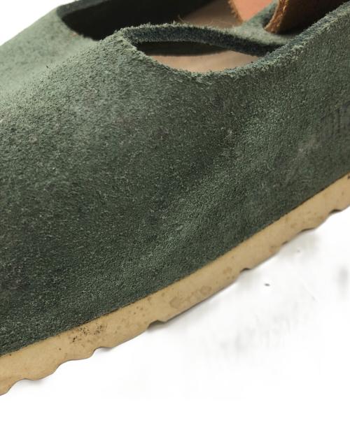 BIRKENSTOCK（ビルケンシュトック）BIRKENSTOCK (ビルケンシュトック) パリ　サンダル グリーン サイズ:SIZE 26.5cmの古着・服飾アイテム