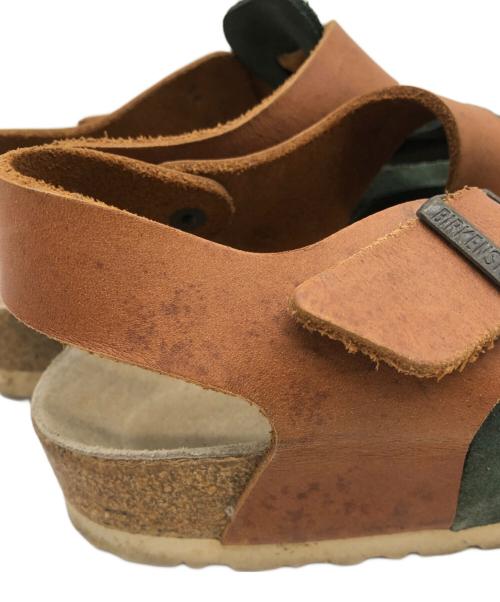 BIRKENSTOCK（ビルケンシュトック）BIRKENSTOCK (ビルケンシュトック) パリ　サンダル グリーン サイズ:SIZE 26.5cmの古着・服飾アイテム