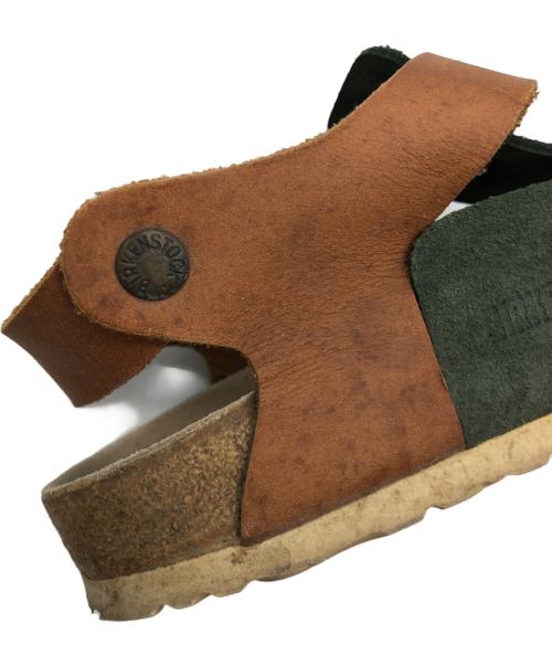 BIRKENSTOCK（ビルケンシュトック）BIRKENSTOCK (ビルケンシュトック) パリ　サンダル グリーン サイズ:SIZE 26.5cmの古着・服飾アイテム