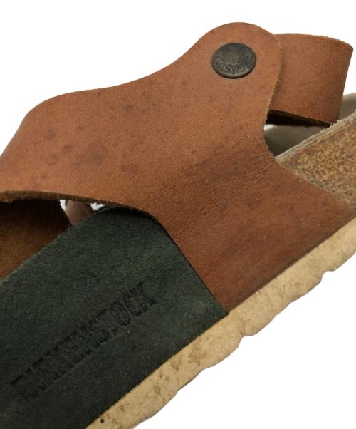 BIRKENSTOCK（ビルケンシュトック）BIRKENSTOCK (ビルケンシュトック) パリ　サンダル グリーン サイズ:SIZE 26.5cmの古着・服飾アイテム