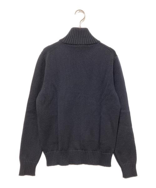 Zanone（ザノーネ）Zanone (ザノーネ) スタンドカラーニットカーディガン ネイビー サイズ:SIZE 48の古着・服飾アイテム