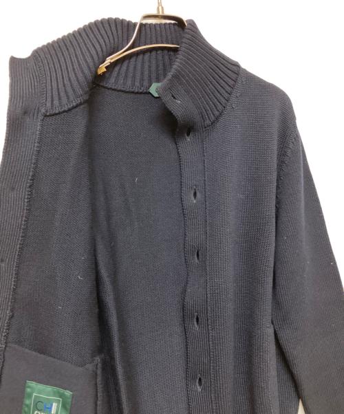 Zanone（ザノーネ）Zanone (ザノーネ) スタンドカラーニットカーディガン ネイビー サイズ:SIZE 48の古着・服飾アイテム