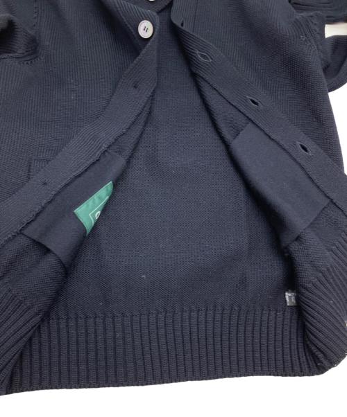 Zanone（ザノーネ）Zanone (ザノーネ) スタンドカラーニットカーディガン ネイビー サイズ:SIZE 48の古着・服飾アイテム