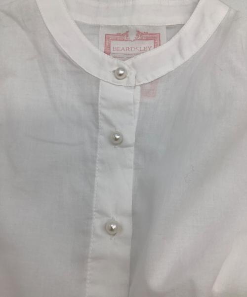 BEARDSLEY（ビアズリー）BEARDSLEY (ビアズリー) シャツワンピース ホワイト サイズ:SIZE Mの古着・服飾アイテム