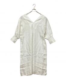 JOURNAL STANDARD relume（ジャーナルスタンダード レリューム）の古着「長袖ワンピース」｜ホワイト