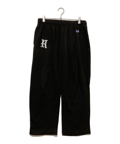 Champion×Ron Herman（チャンピオン×ロンハーマン）Champion×Ron Herman (チャンピオン×ロンハーマン) スウェットパンツ ブラック サイズ:Mの古着・服飾アイテム
