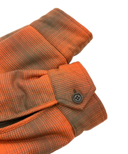 ASPESI（アスペジ）ASPESI (アスペジ) 中綿シャツジャケット オレンジ サイズ:SIZE Mの古着・服飾アイテム