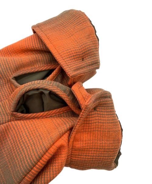 ASPESI（アスペジ）ASPESI (アスペジ) 中綿シャツジャケット オレンジ サイズ:SIZE Mの古着・服飾アイテム