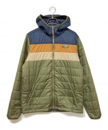 L.L.Bean（エルエルビーン）の古着「中綿ジャケット」｜グリーン×ブラウン