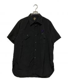 Needles（ニードルズ）の古着「半袖シャツ」｜ブラック