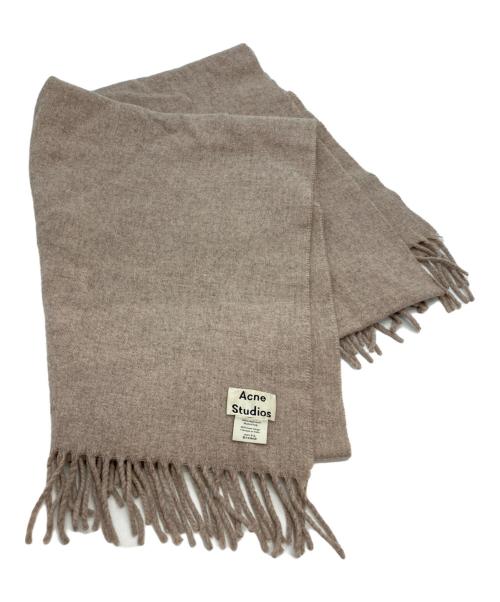 Acne studios（アクネ ストゥディオズ）ACNE STUDIOS (アクネ ストゥディオズ) マフラー ベージュの古着・服飾アイテム