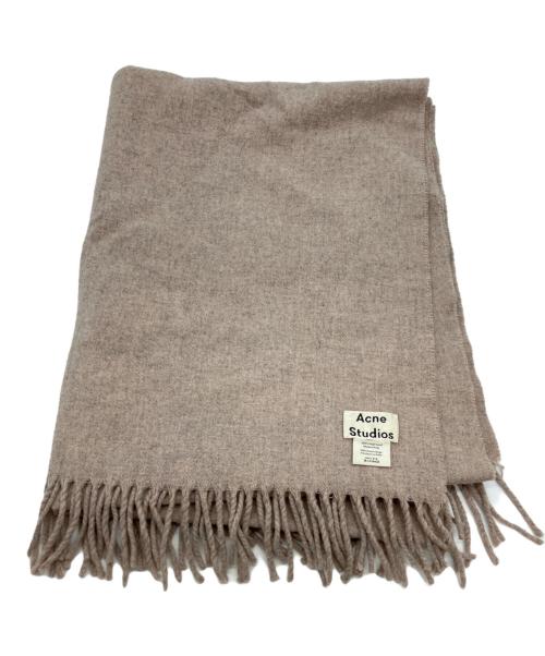Acne studios（アクネ ストゥディオズ）ACNE STUDIOS (アクネ ストゥディオズ) マフラー ベージュの古着・服飾アイテム