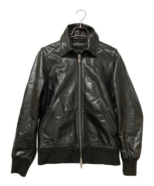 GENERAL SUPPLY（ジェネラルサプライ）GENERAL SUPPLY (ジェネラルサプライ) レザージャケット ブラック サイズ:SIZE Mの古着・服飾アイテム