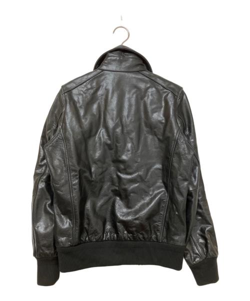 GENERAL SUPPLY（ジェネラルサプライ）GENERAL SUPPLY (ジェネラルサプライ) レザージャケット ブラック サイズ:SIZE Mの古着・服飾アイテム