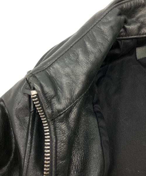 GENERAL SUPPLY（ジェネラルサプライ）GENERAL SUPPLY (ジェネラルサプライ) レザージャケット ブラック サイズ:SIZE Mの古着・服飾アイテム