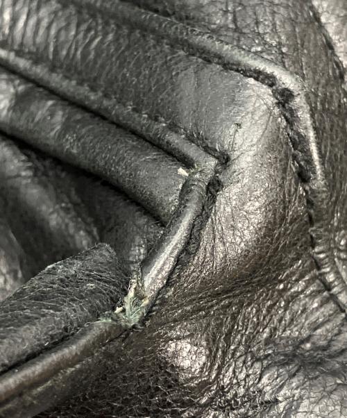 GENERAL SUPPLY（ジェネラルサプライ）GENERAL SUPPLY (ジェネラルサプライ) レザージャケット ブラック サイズ:SIZE Mの古着・服飾アイテム