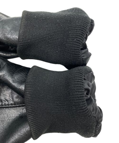 GENERAL SUPPLY（ジェネラルサプライ）GENERAL SUPPLY (ジェネラルサプライ) レザージャケット ブラック サイズ:SIZE Mの古着・服飾アイテム