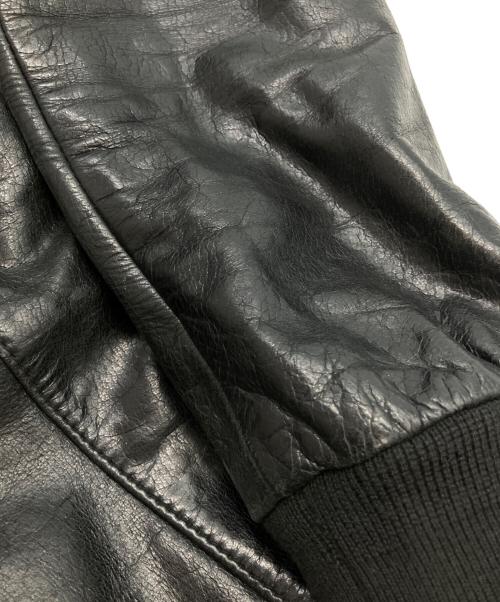 GENERAL SUPPLY（ジェネラルサプライ）GENERAL SUPPLY (ジェネラルサプライ) レザージャケット ブラック サイズ:SIZE Mの古着・服飾アイテム