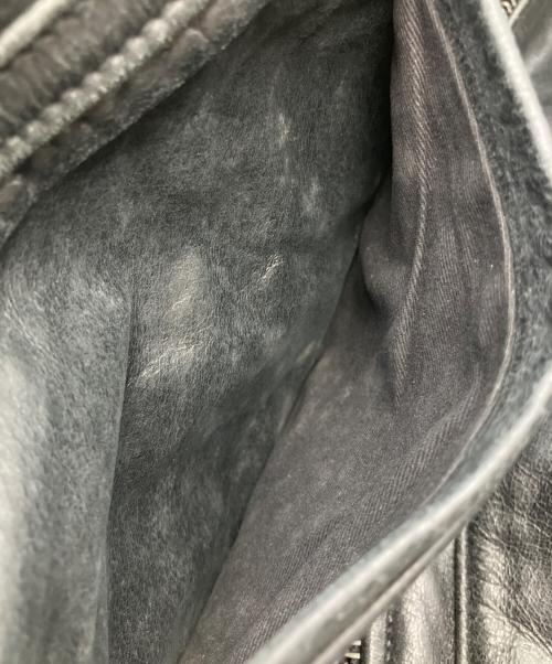 GENERAL SUPPLY（ジェネラルサプライ）GENERAL SUPPLY (ジェネラルサプライ) レザージャケット ブラック サイズ:SIZE Mの古着・服飾アイテム