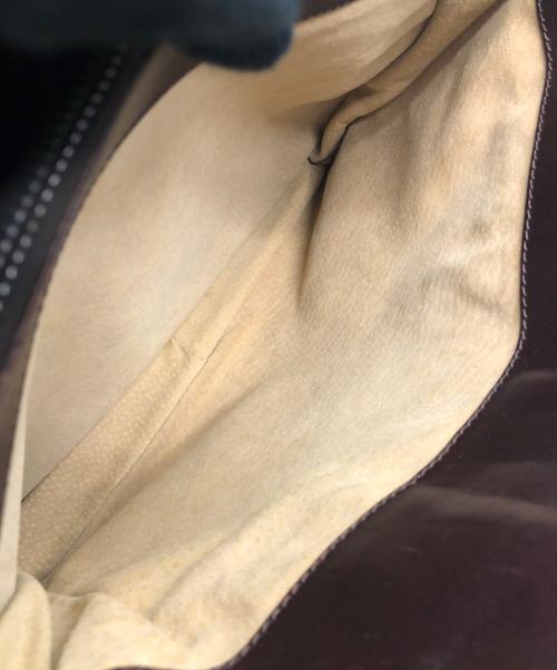 HIROFU（ヒロフ）HIROFU (ヒロフ) ハンドバッグ ブラウンの古着・服飾アイテム