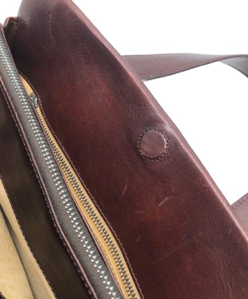 HIROFU（ヒロフ）HIROFU (ヒロフ) ハンドバッグ ブラウンの古着・服飾アイテム