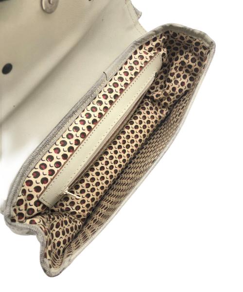 JAMIN PUECH（ジャマンピュエッシュ）JAMIN PUECH (ジャマンピュエッシュ) ハンドバッグ ベージュの古着・服飾アイテム