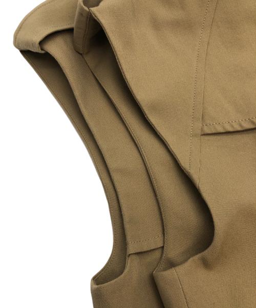 BABYLONE（バビロン）BABYLONE (バビロン) ジレ ベージュ サイズ:Freeの古着・服飾アイテム