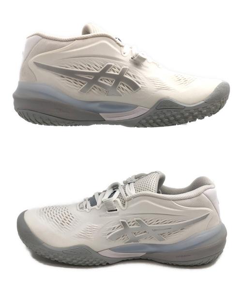 asics（アシックス）asics (アシックス) テニスシューズ ホワイト サイズ:SIZE 23.5cmの古着・服飾アイテム