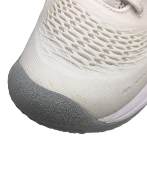 asics（アシックス）asics (アシックス) テニスシューズ ホワイト サイズ:SIZE 23.5cmの古着・服飾アイテム