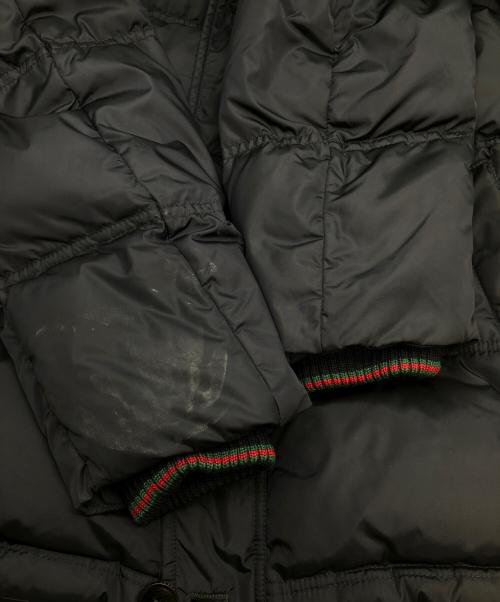 GUCCI（グッチ）GUCCI (グッチ) ダウンジャケット ネイビー×ブラック サイズ:SIZE 48の古着・服飾アイテム