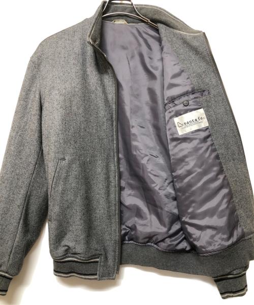 santa fe（サンタフェ）santa fe (サンタフェ) ジップジャケット グレー サイズ:SIZE 48の古着・服飾アイテム