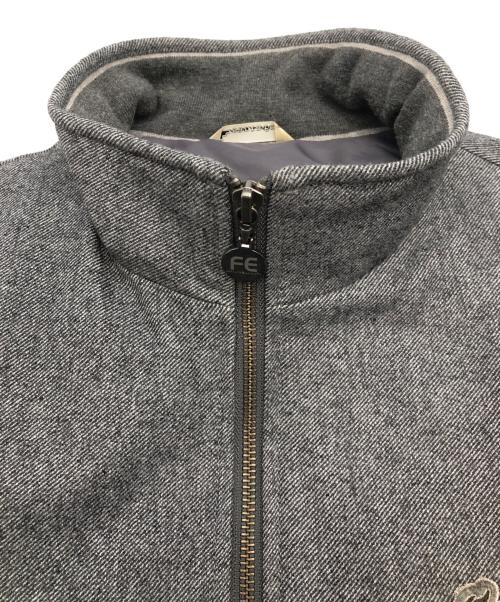 santa fe（サンタフェ）santa fe (サンタフェ) ジップジャケット グレー サイズ:SIZE 48の古着・服飾アイテム