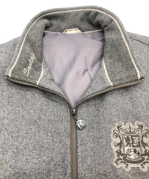 santa fe（サンタフェ）santa fe (サンタフェ) ジップジャケット グレー サイズ:SIZE 48の古着・服飾アイテム