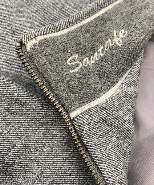 santa fe（サンタフェ）santa fe (サンタフェ) ジップジャケット グレー サイズ:SIZE 48の古着・服飾アイテム