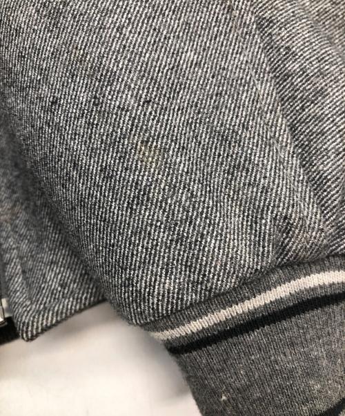 santa fe（サンタフェ）santa fe (サンタフェ) ジップジャケット グレー サイズ:SIZE 48の古着・服飾アイテム